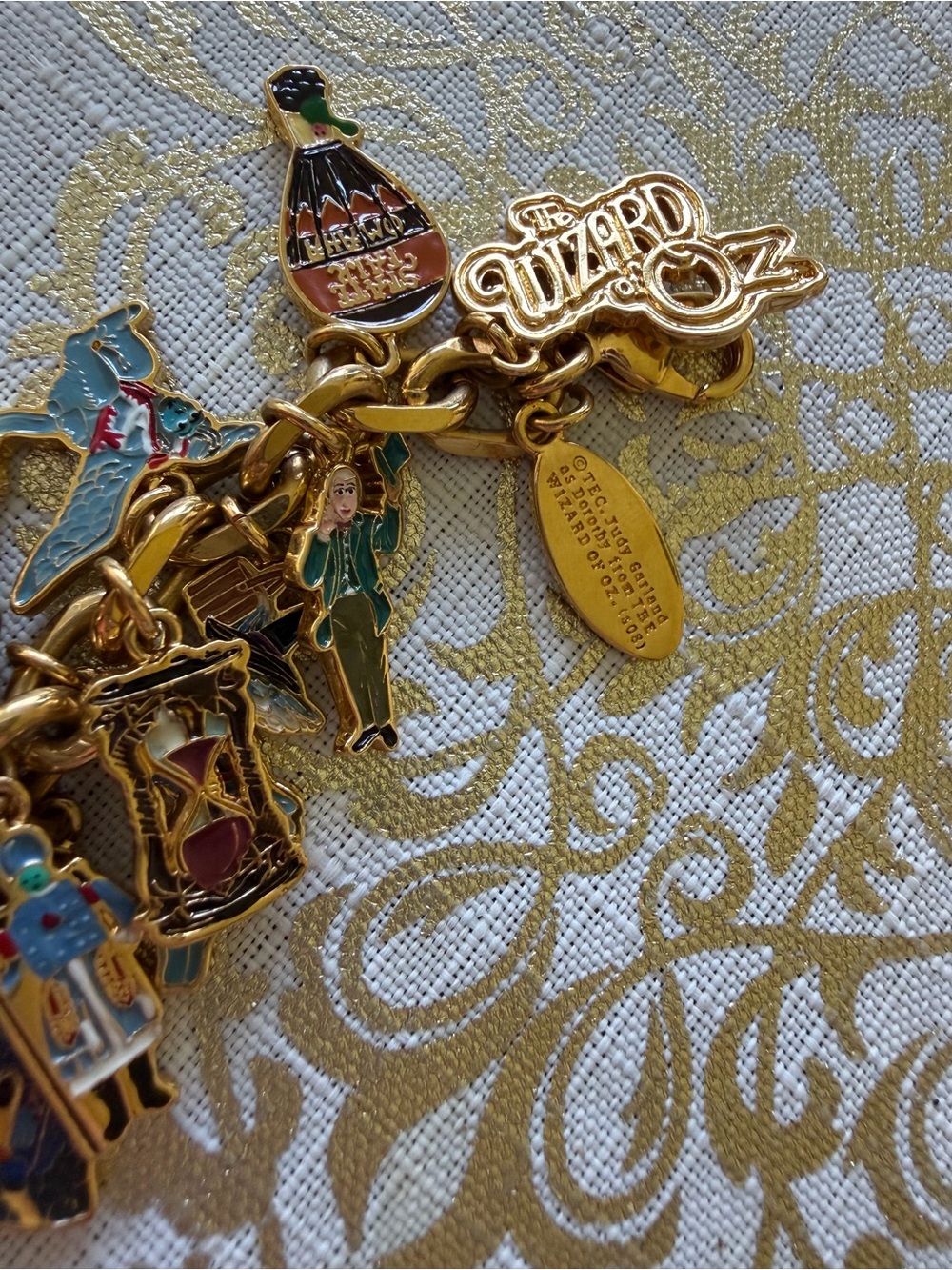 The Bradford Exchange Wizard Of Oz Ultimate Charm Bracelet - Picture 8 of 9